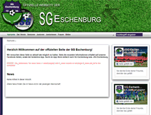 Tablet Screenshot of jsg-eschenburg.de